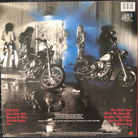 Mötley Crüe BAD BOYS Girlsx3サーモタンブラー Mötley Crüe BAD BOYS Girlsx3サーモタンブラー Summer