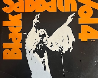 Black Sabbath Master of Reality LP ~ Exclusive 180g Colored Vinyl