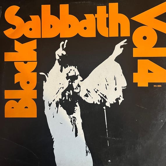 Black Sabbath, Vol 4/ Vinyl Record/ Gift / Groovevinyl - Etsy