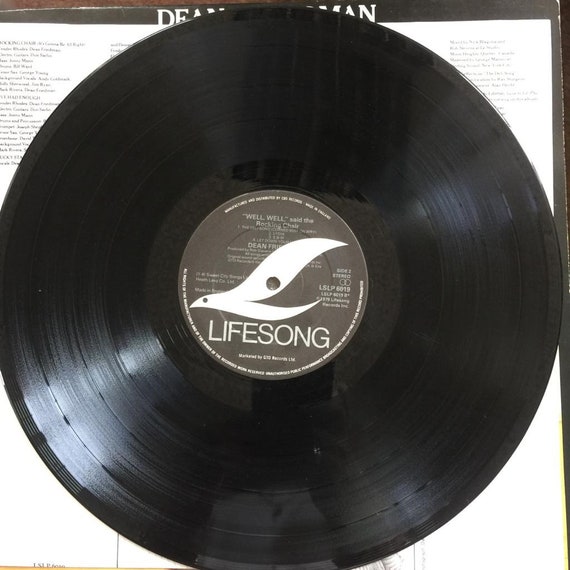 Dean Friedman well Well Said the Rocking Chair Vinyl Groove