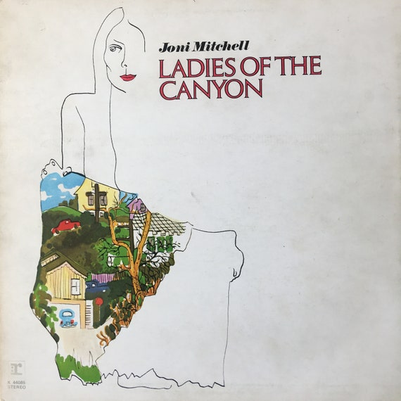 Joni Mitchell, Ladies of the Canyon&frasl;vinyl &frasl;gift &frasl; Groovevinyl - Etsy