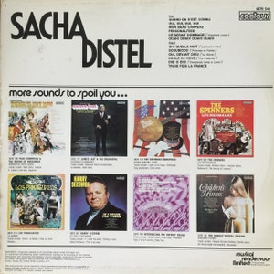 Sacha Distel, Sacha Distel / vinyl image 2