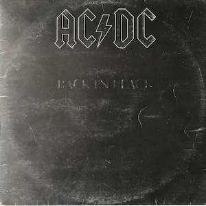 ACDC, Back in Black / vinyl