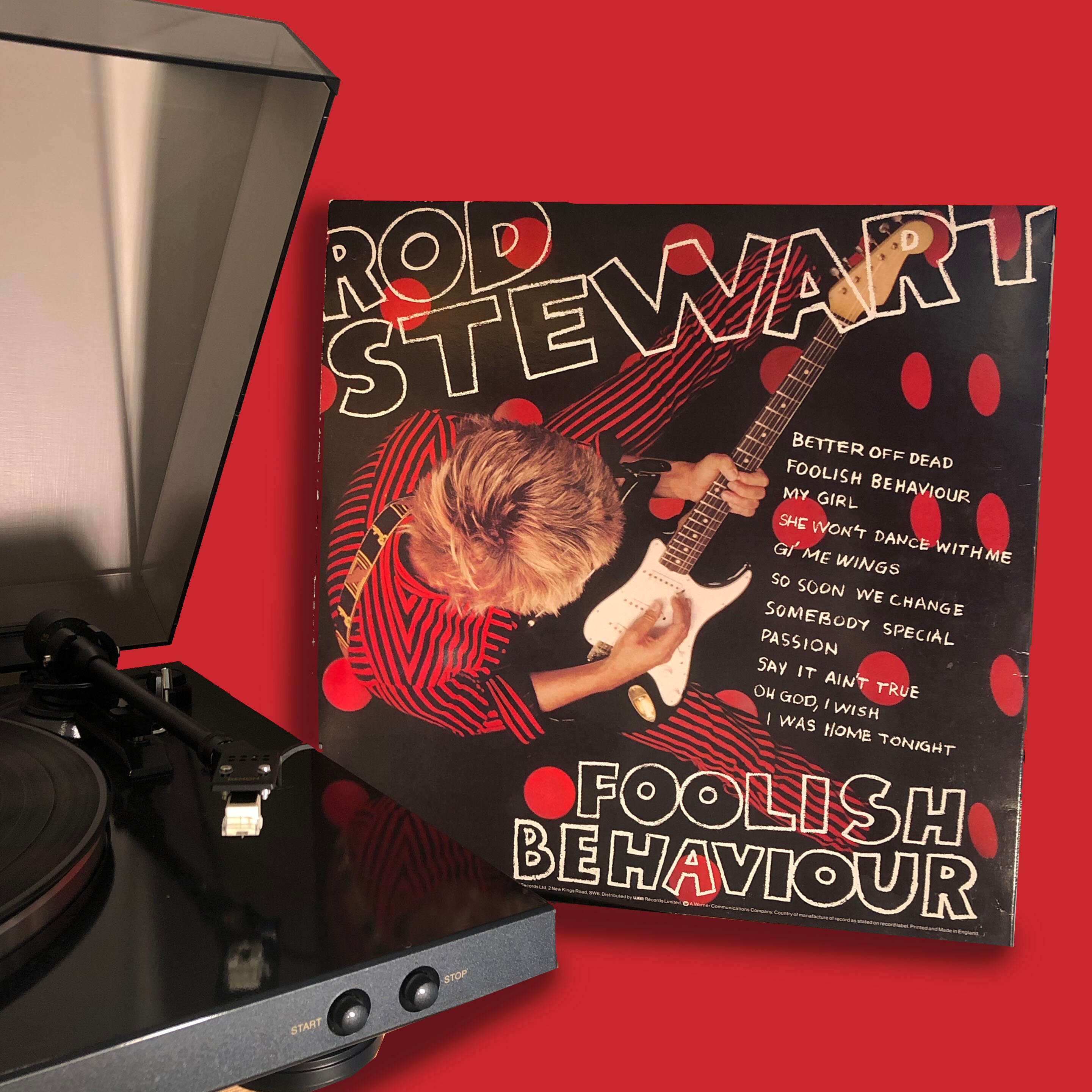 Rod Stewart, Foolish Behaviour Album HS3485 1980 / Vinyl - Etsy