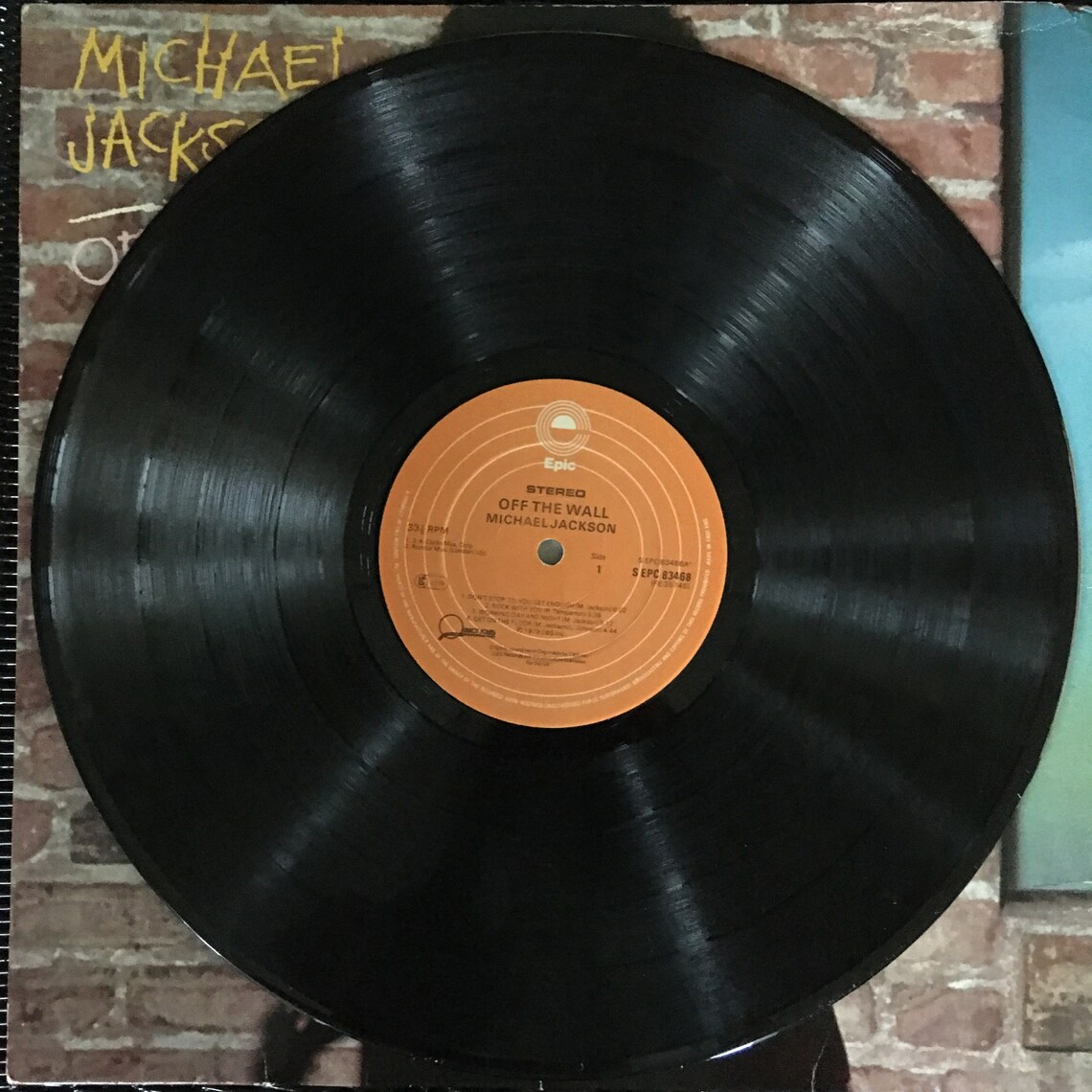 Michael Jackson, off the Wall / Vinyl Etsy UK