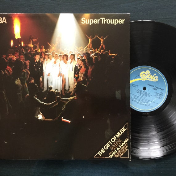 ABBA、スーパー・トゥルーパー / ビニール - Etsy 日本