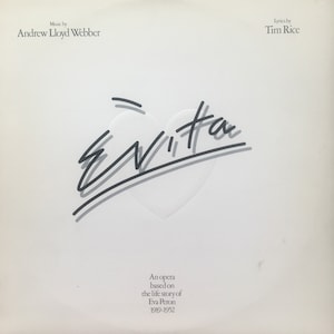 Evita, Andrew Lloyd Webber & Tim Rice, The Original Soundtrack / Vinyl