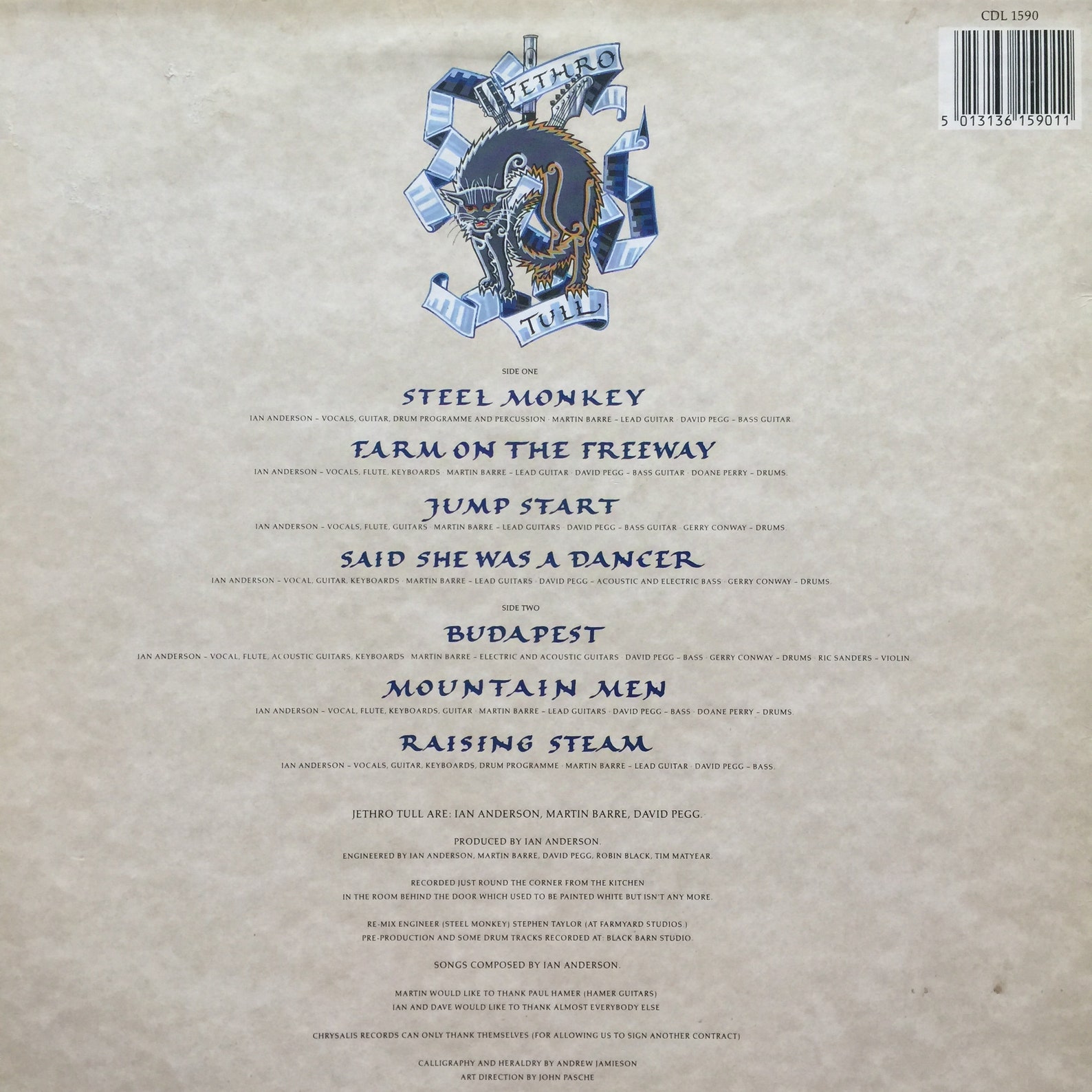 Jethro Tull, Crest of a Knave / Vinyl Etsy