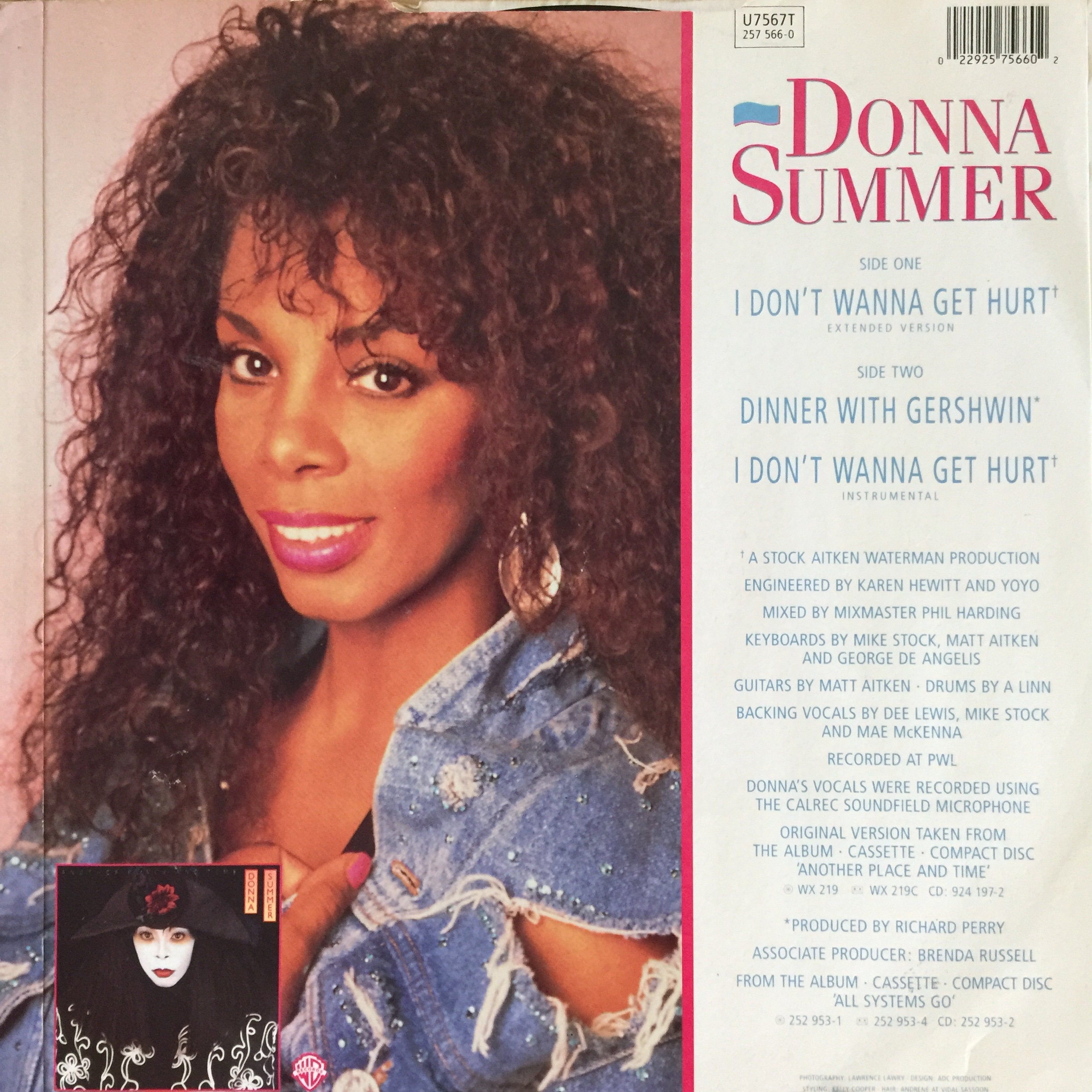 Donna Summer, I Don't Wanna Get Hurt / Vinyl - Etsy