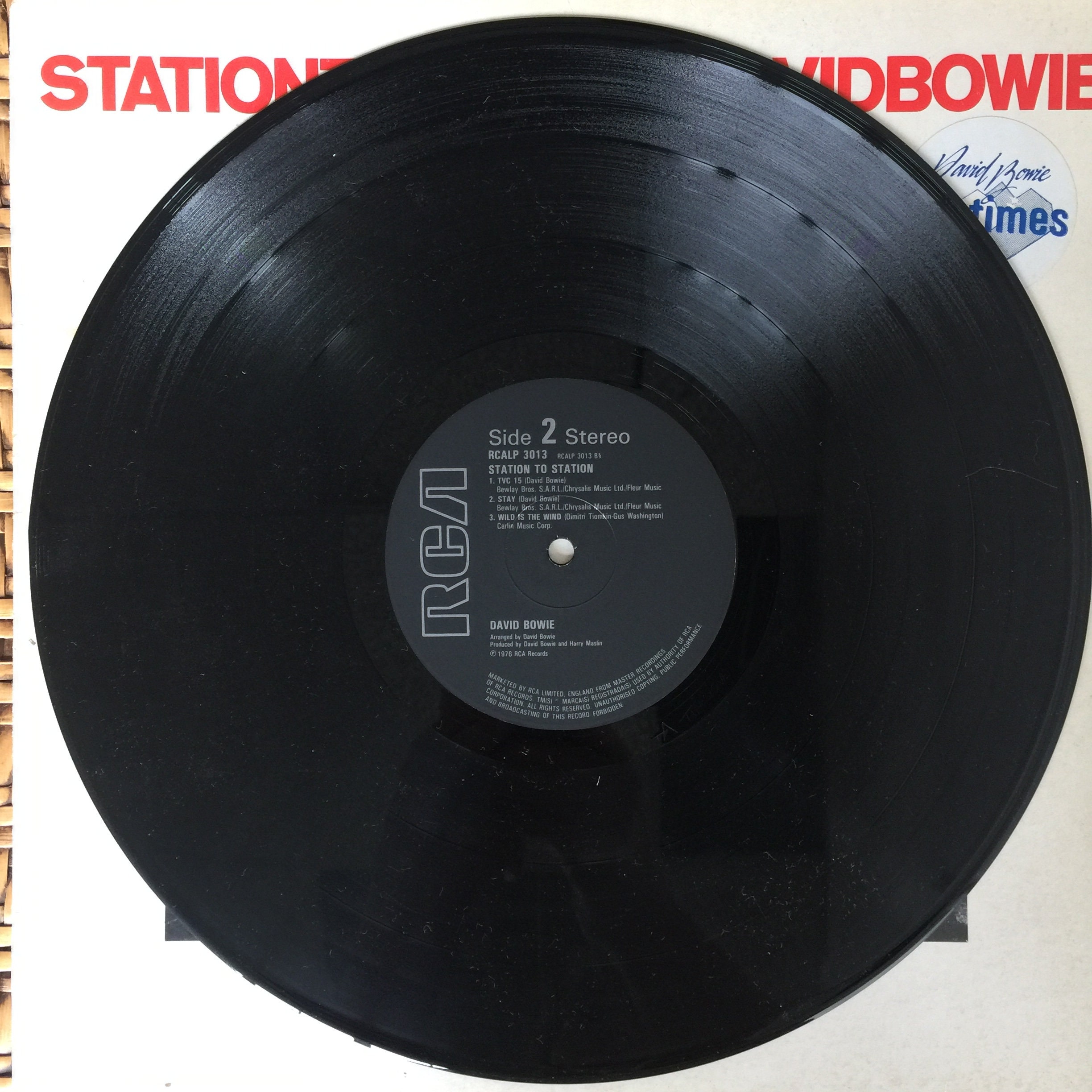 David Bowie / Stay シングルレコード デヴィッド・ボウイ