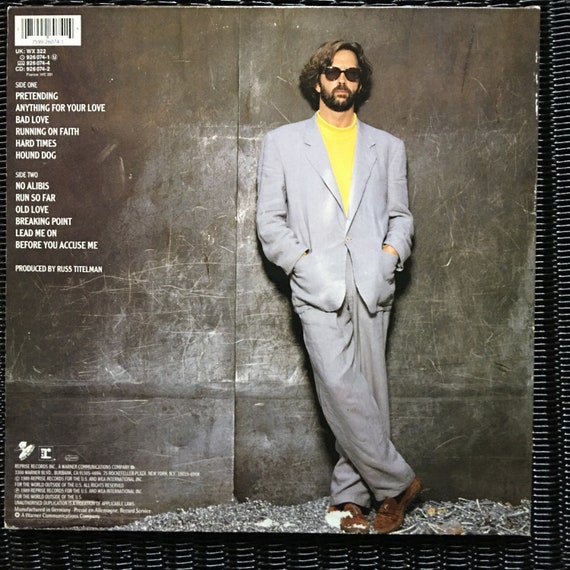 Eric Clapton JOURNEYMAN Vinyl Record