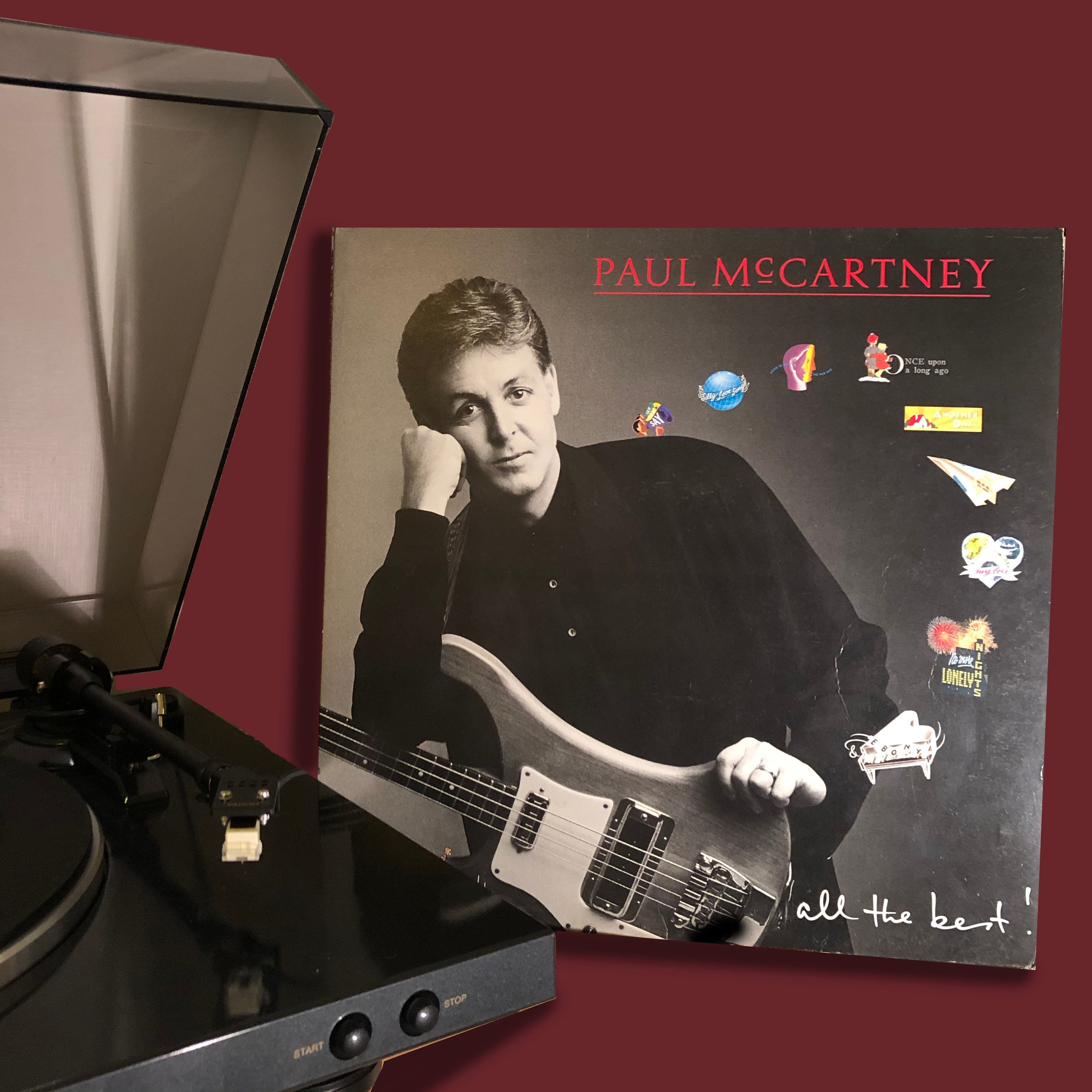 Paul Mccartney All the Best / Vinyl - Etsy