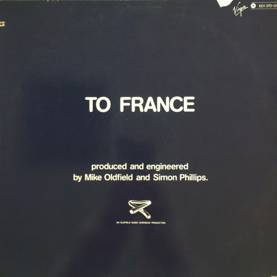洋楽 TO FRANCE (12\"single)/Mike Oldfield 洋楽 TO FRANCE (12