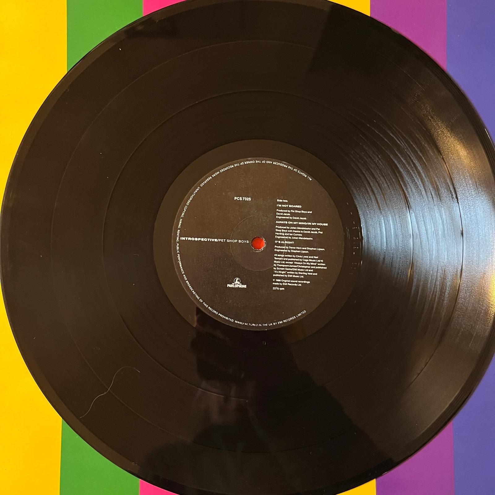 ペット・ショップ・ボーイズ、イントロスペクティブ/ レコード