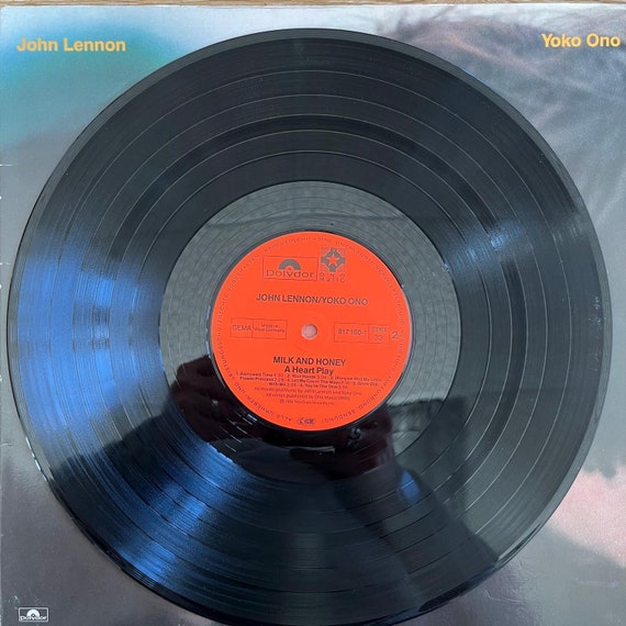 John Lennon /yoko Ono, Milk and Honey / Vinyl - Etsy