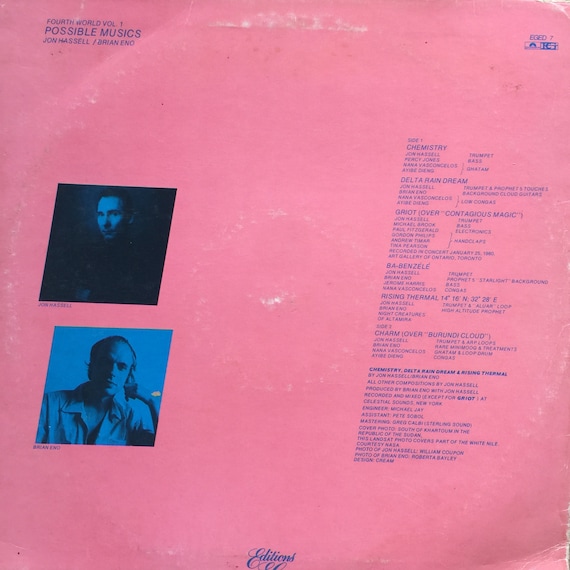 Fourth World Vol 1, Possible Musics, Jon Hassell / Brian Eno