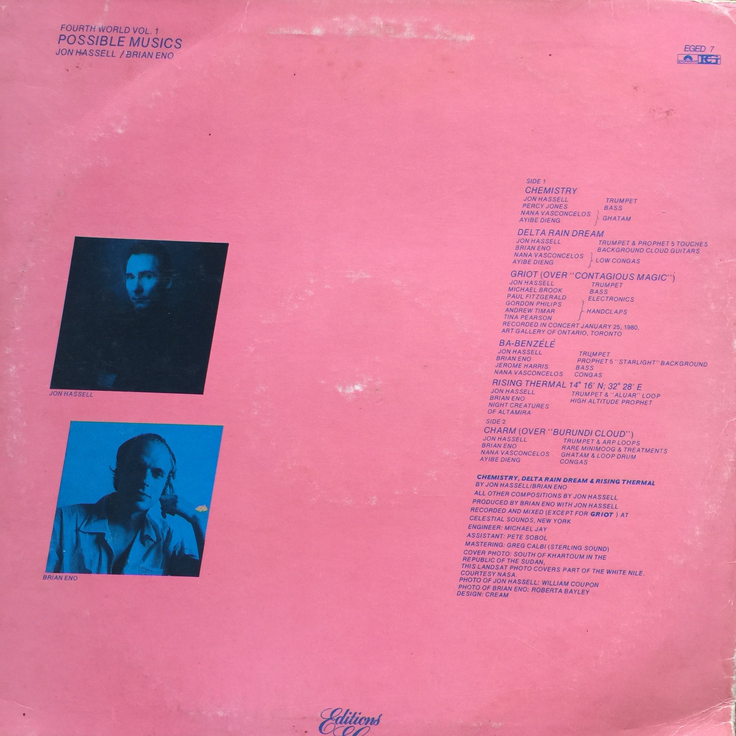Jon Hassell / Brian Eno – Fourth World Vol. 1 Possible