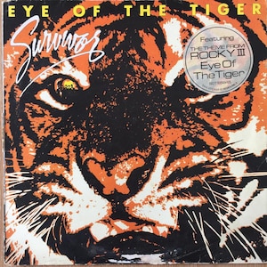 Eye of the Tiger - Survivor (lyrics) v.1 | Essential T-Shirt
