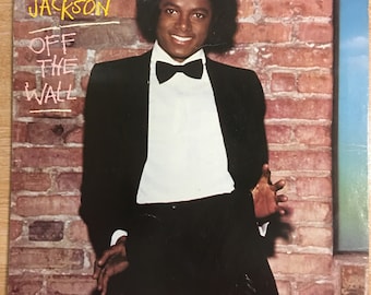 Vintage Vinyl Michael Jackson -off the Wall 80's 1st Press Record