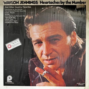 Waylon Jennings, Heartaches by the number / vinyl