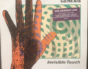 GENESIS Invisible Touch 12㌅レコード GENESIS Invisible Touch 12㌅レコード Invisible Touch LP