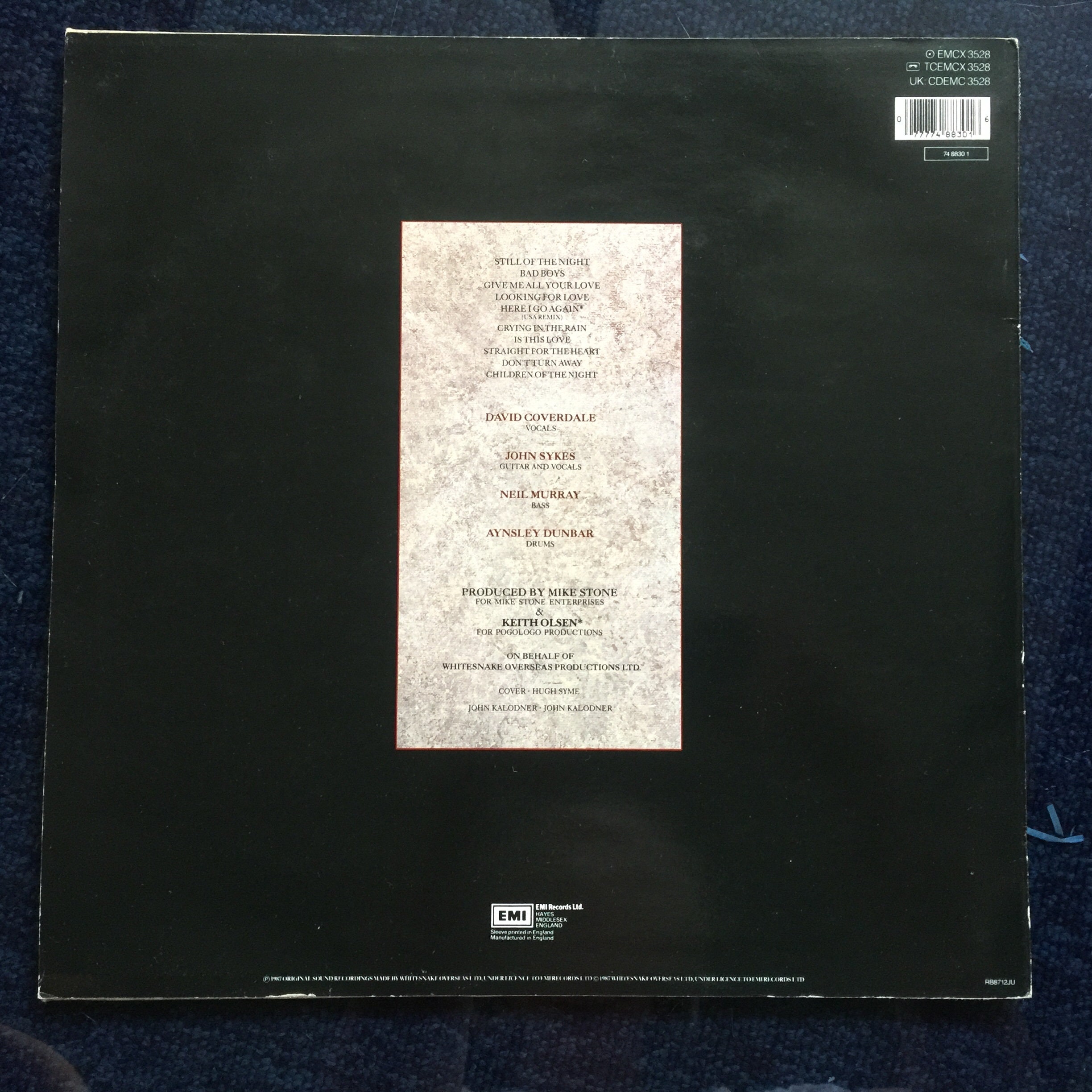 Whitesnake, Serpens Albus / Vinyl - Etsy