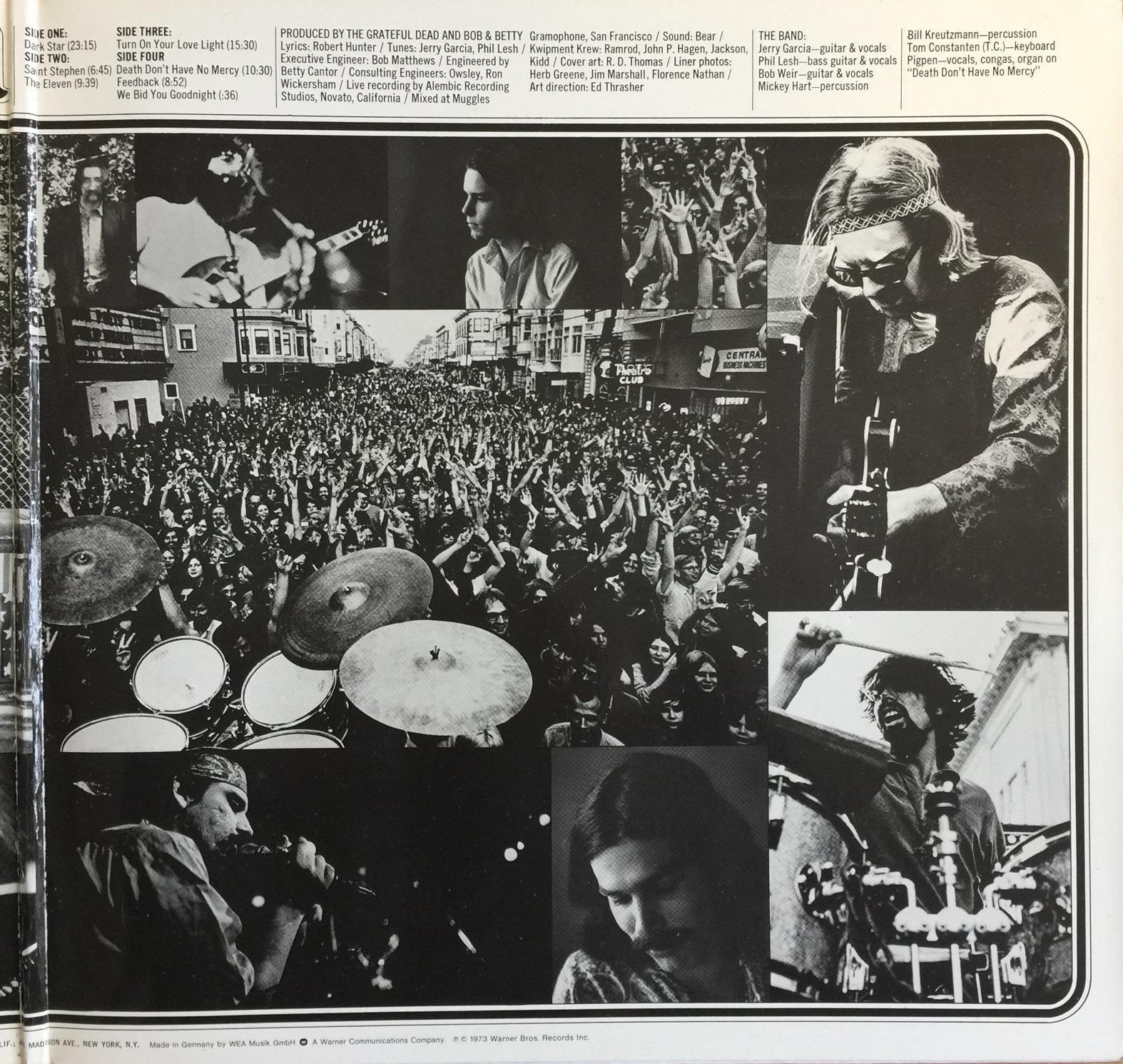 The Grateful Dead, Live Dead / Vinyl - Etsy
