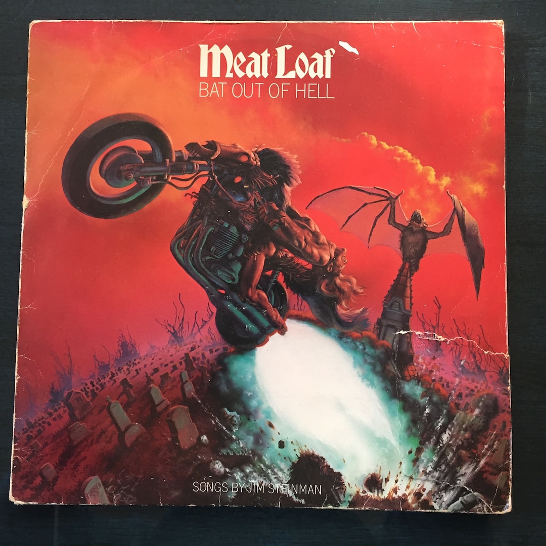 Meatloaf, Bat Out of Hell, Original Album EPC 82419 1977 / Vinyl Etsy