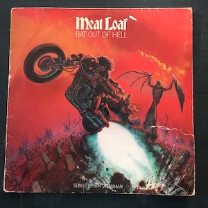 Meatloaf, Bat out of Hell, original album EPC 82419 1977 / vinyl