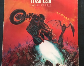 Meatloaf, Bat out of Hell, origineel album EPC 82419 1977 / vinyl