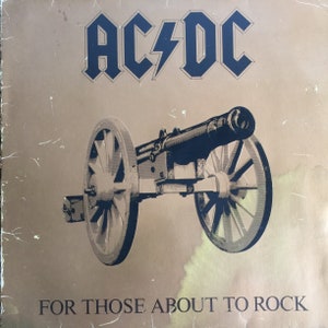 ACDC, For Those About to Rock (We Salute you) / vinyl