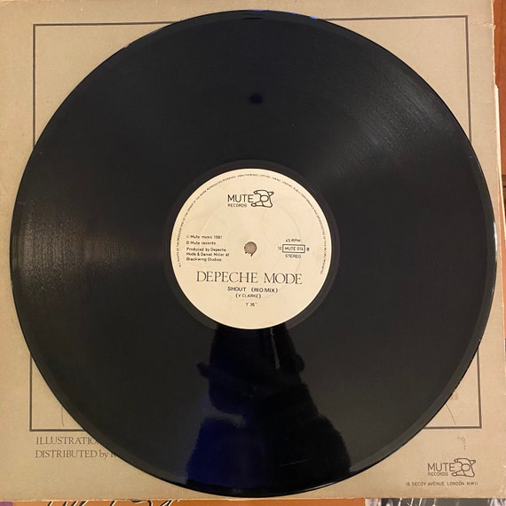 Depeche Mode, New Life / Shout, 12 Single / Vinyl 