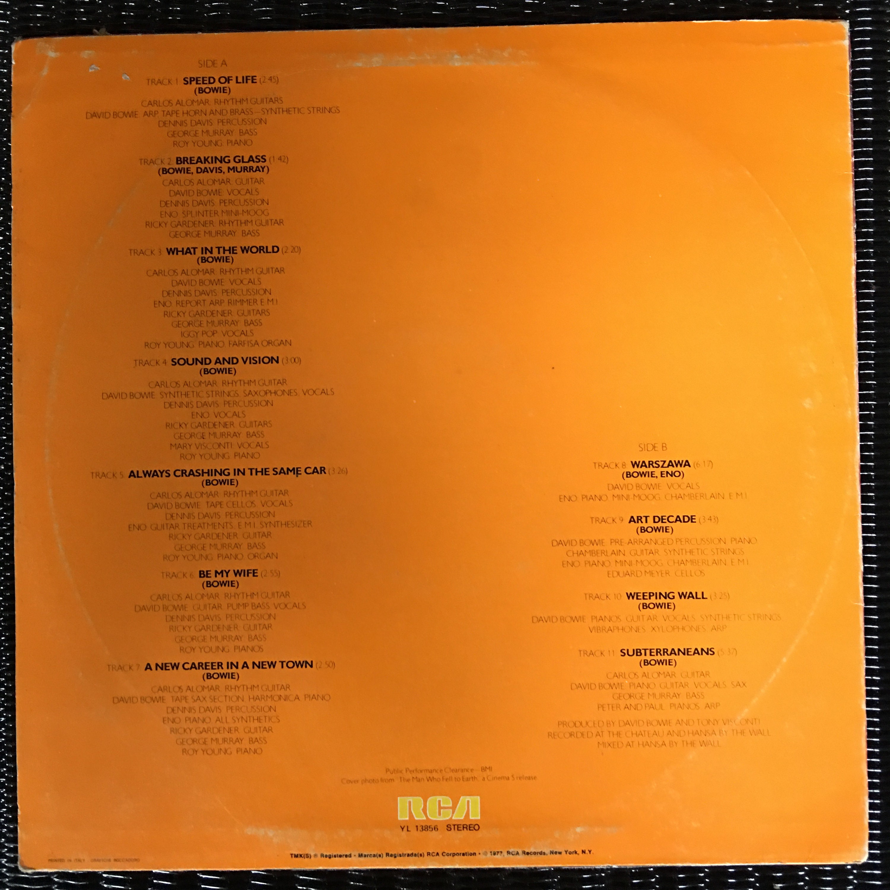 david bowie david bowie vinyl