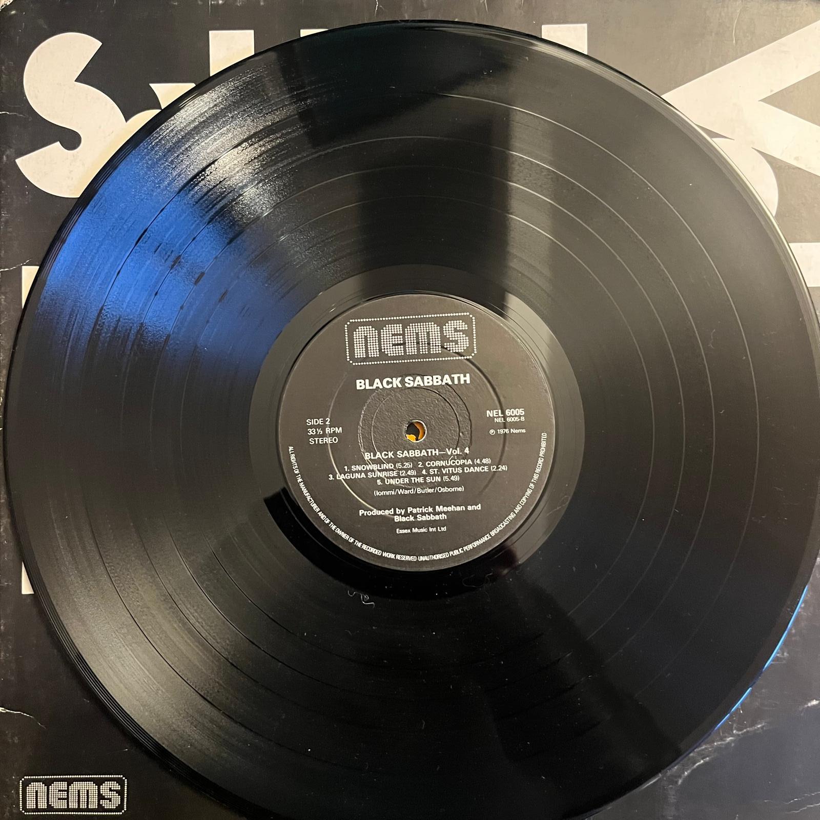 Black Sabbath, Vol 4/ Vinyl Record/ Gift / Groovevinyl - Etsy