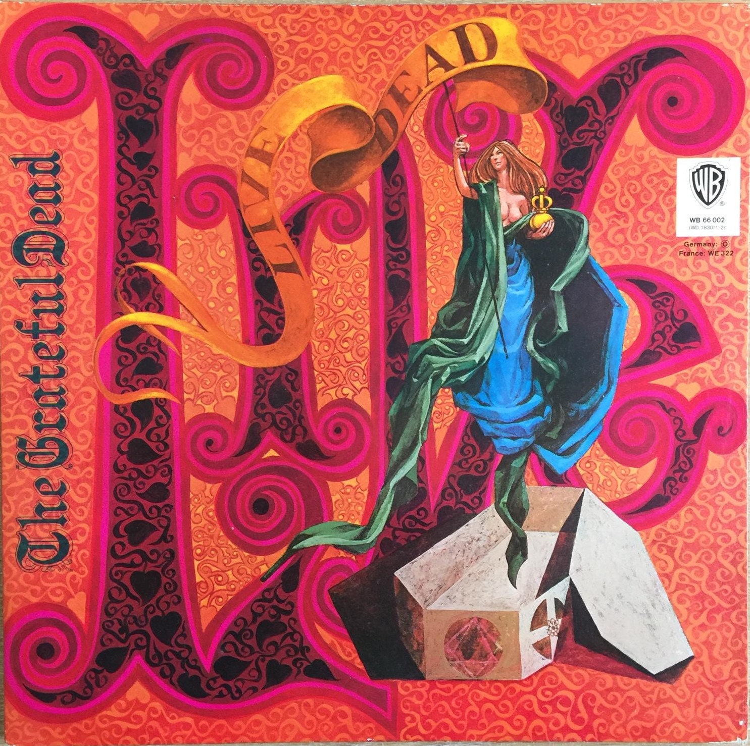 米2LP Grateful Dead Grateful Dead R11935 Warner Records /00660 The Grateful Dead, Live Dead / Vinyl - Etsy