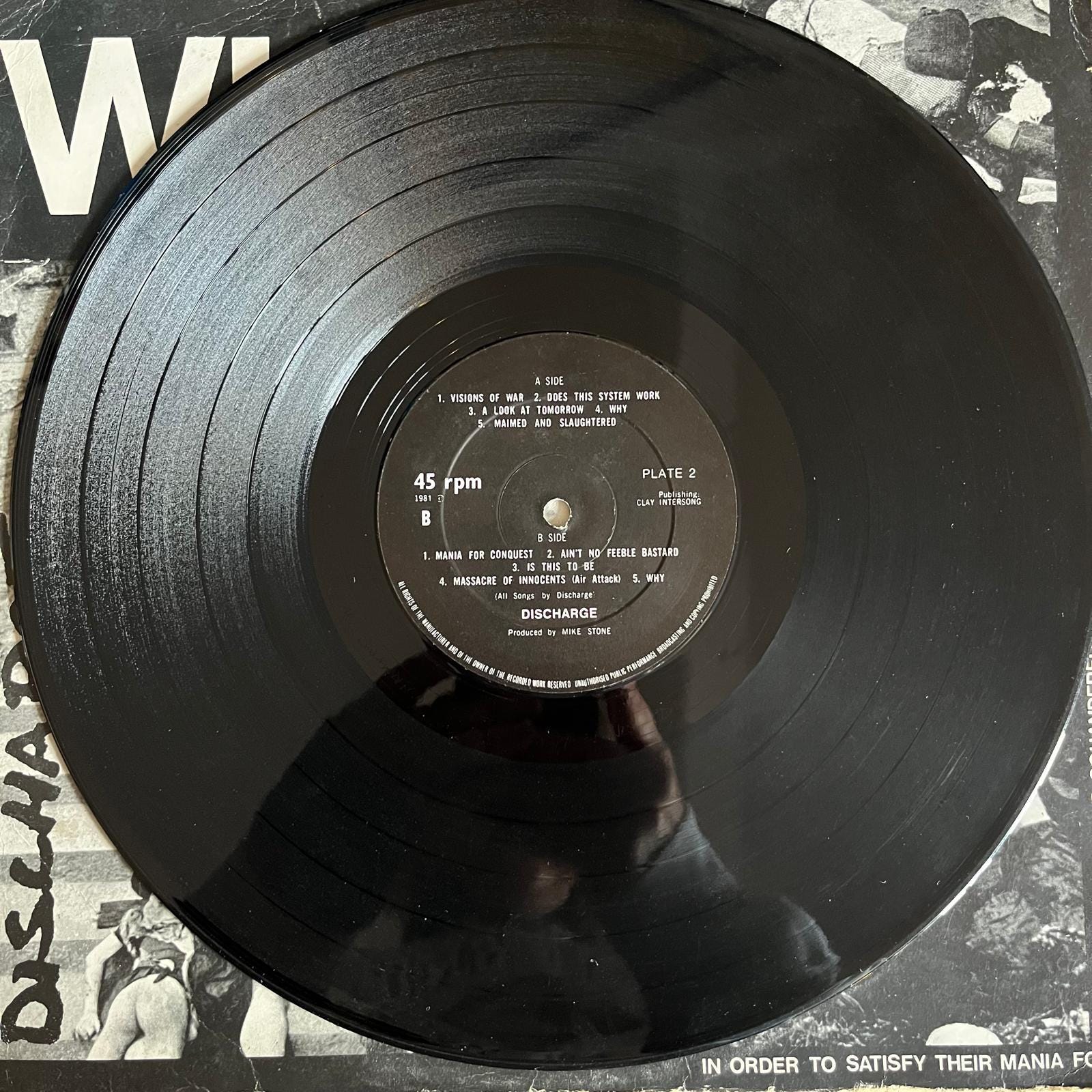 Discharge Why レコード　美品 ディスチャージ、ホワイ / レコード - Etsy 日本
