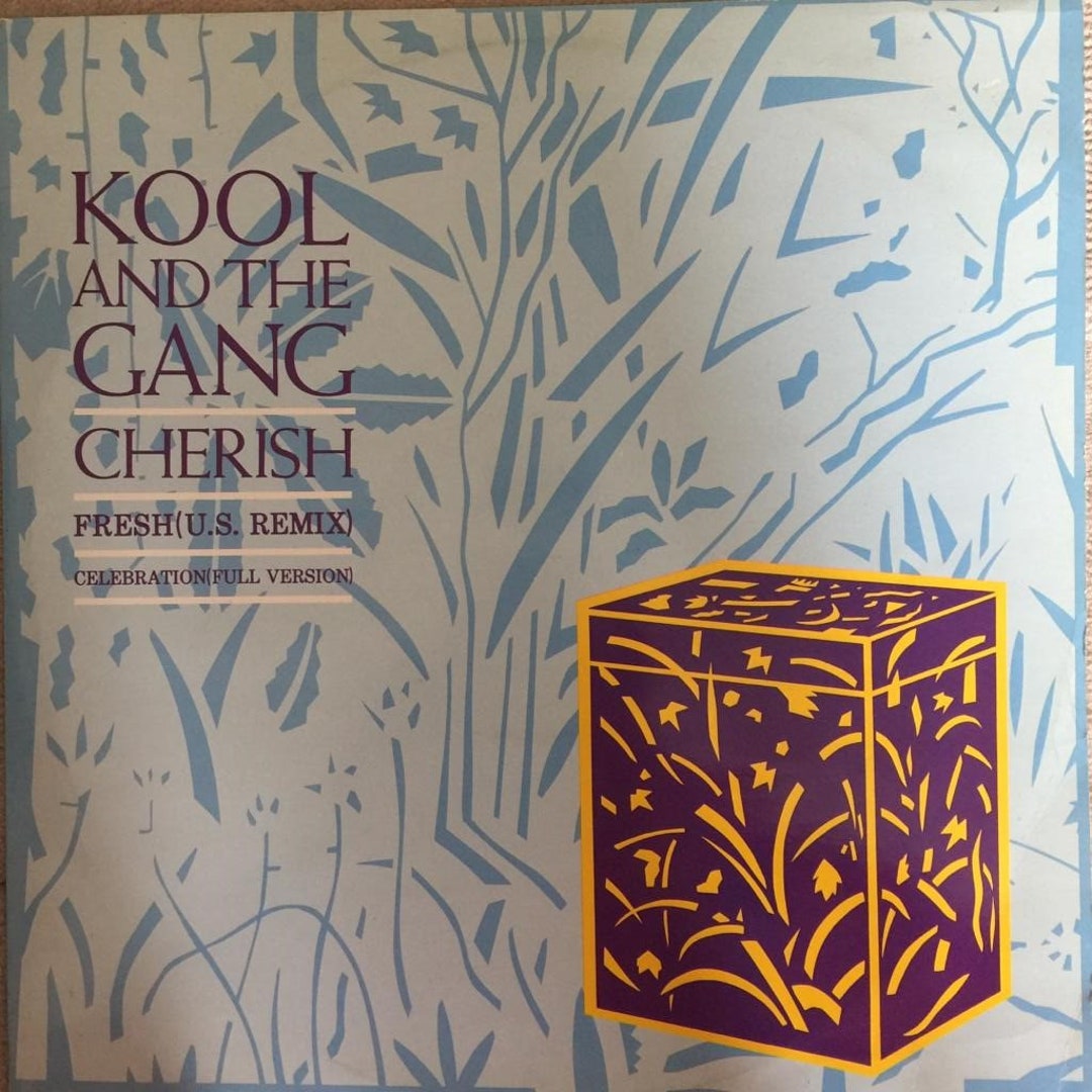 Kool and the Gang, Cherish 12 Single Extended Remix / Vinyl Etsy