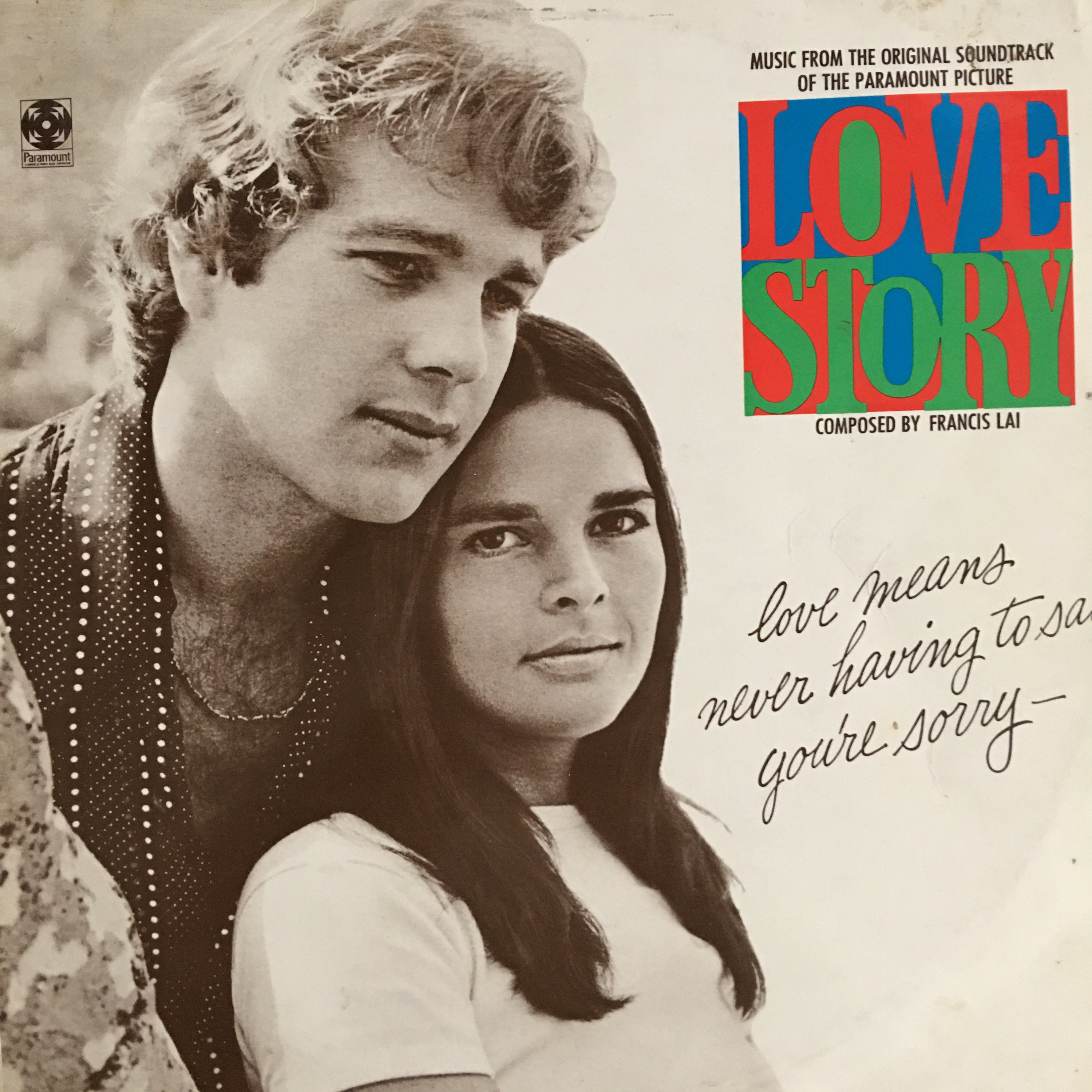 Original Soundtrack From Love Story / Vinyl - Etsy