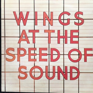 Wings, Wings at the Speed of Sound / vinyl