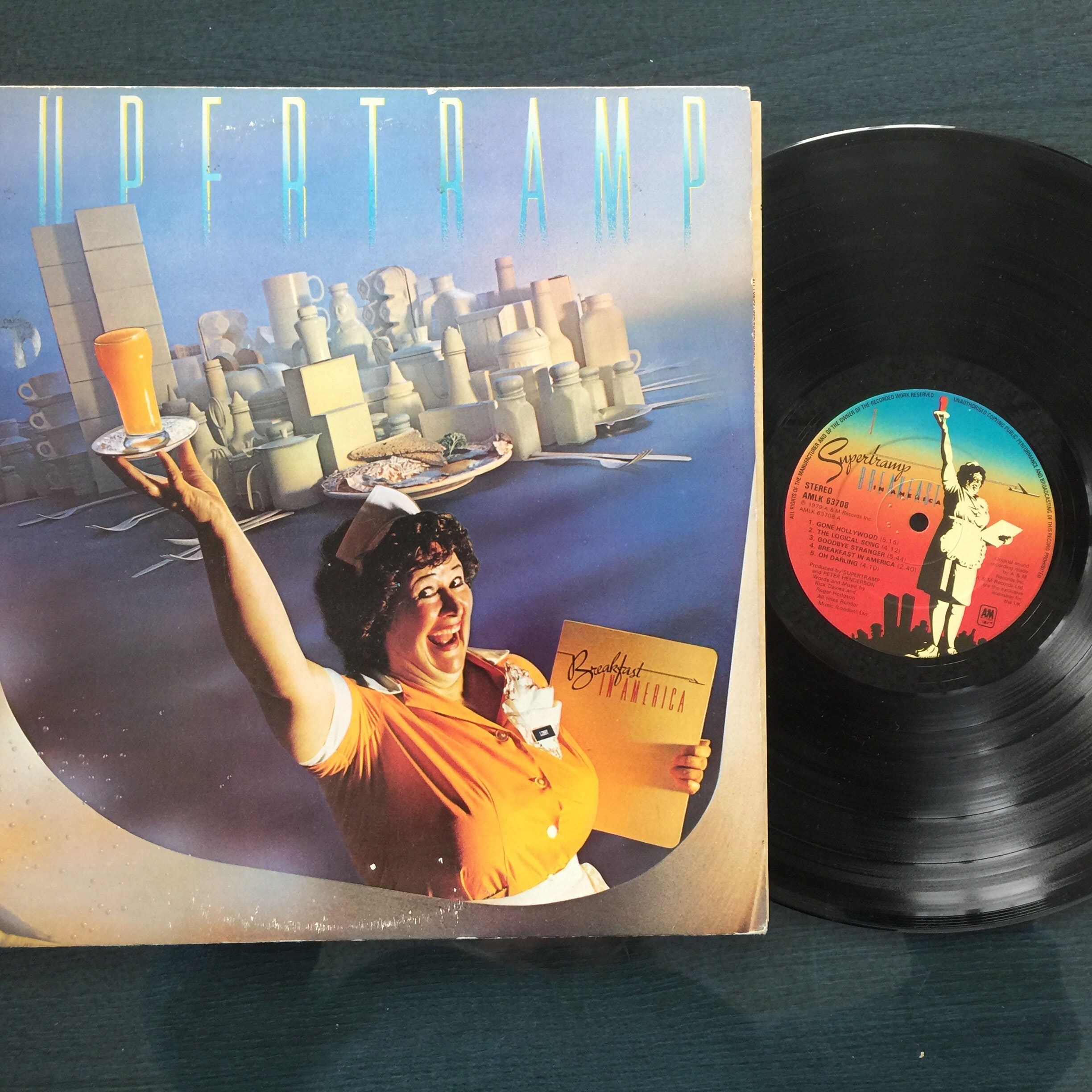 Supertramp, Breakfast in America AMLK 63708 1979 - Etsy