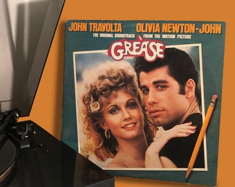 Olivia Newton John en John Travolta, Grease Double Album RSD 2001 1978 / vinyl