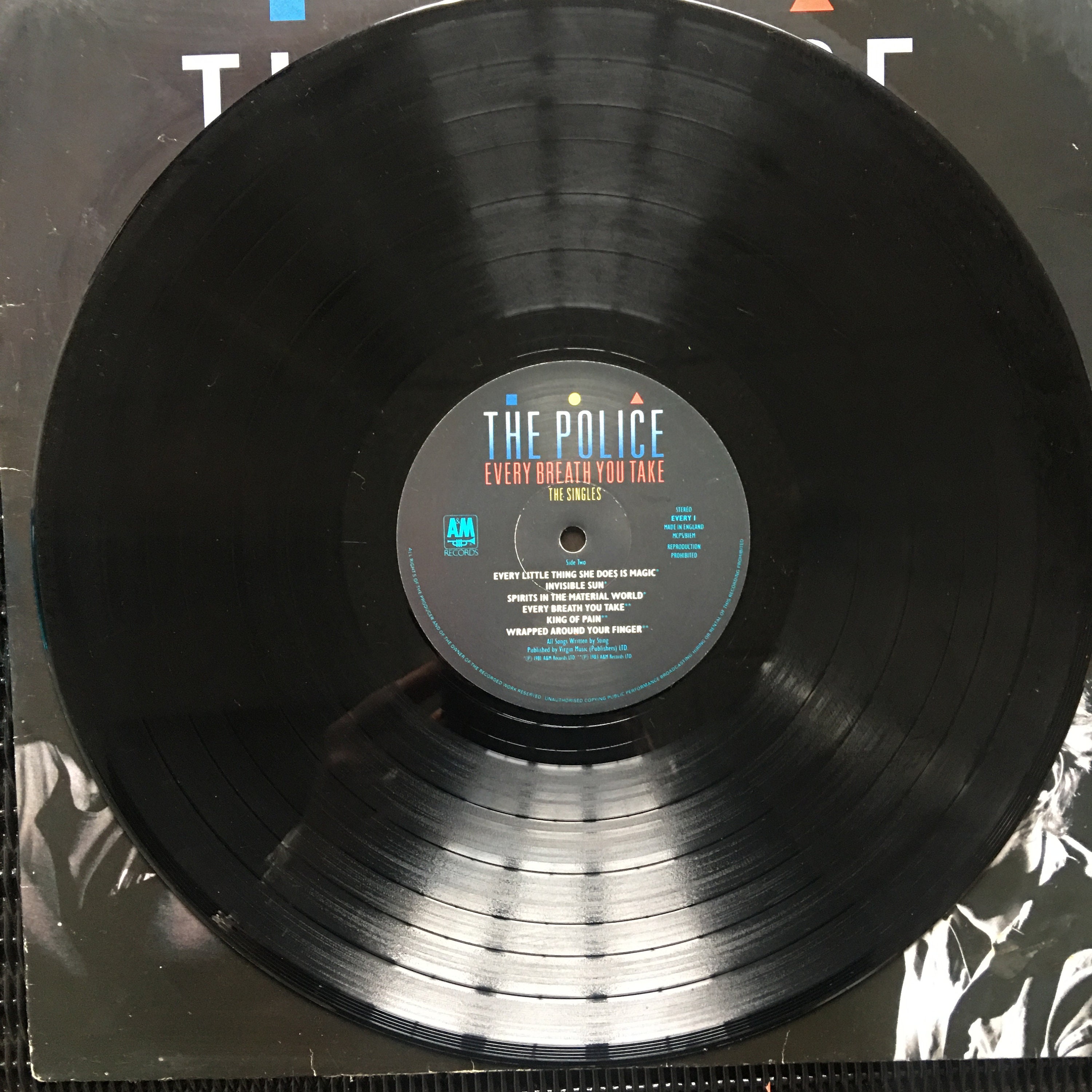 The Police, Every Breath You Take / Vinyl - Etsy