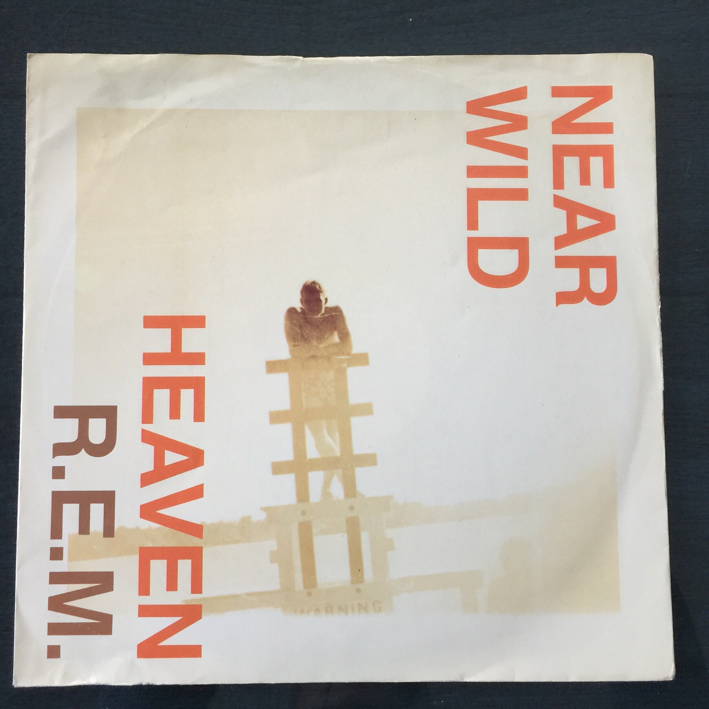 R.E.M. Near Wild Heaven 12" single W0055 T 1991
