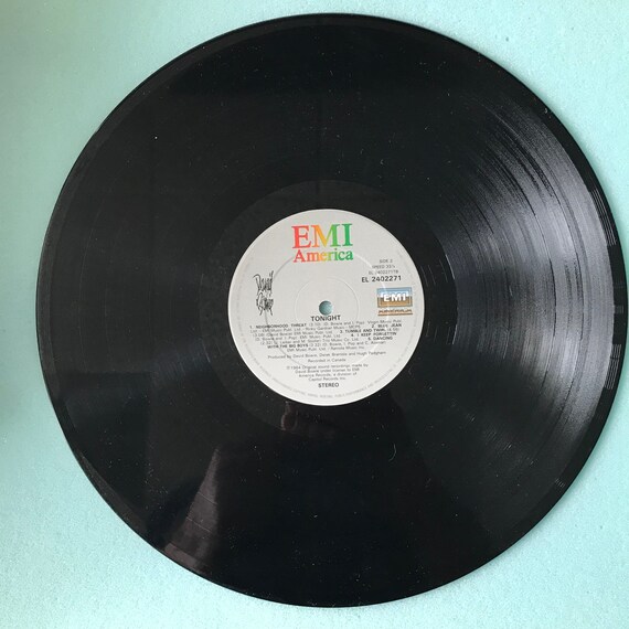 デビッド・ボウイ　トゥナイト　Tonight　LP　レコード　国内盤 David Bowie tonight デビット・ボウイ トゥナイト レコード