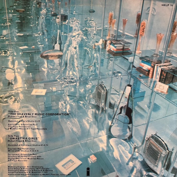 Fripp and Eno, No Pussyfooting / Vinyl - Etsy