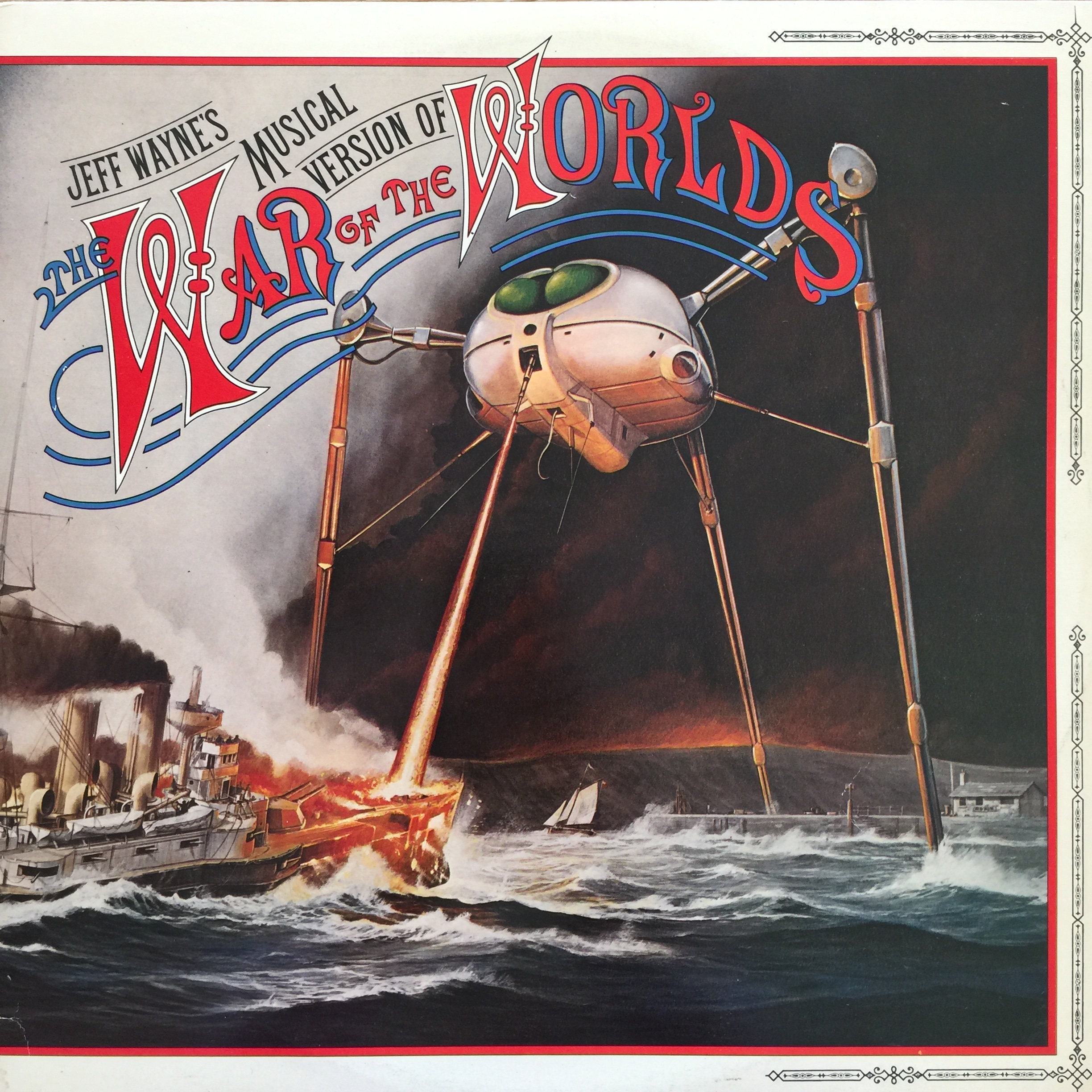 欧2discs LP Jeff Wayne Jeff Waynes Musical Version Of The War Of