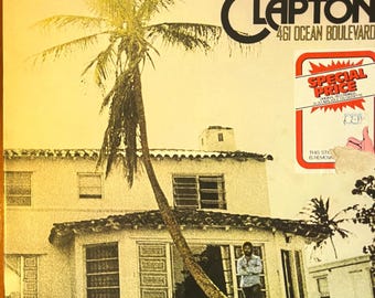 Vintage Original Eric Clapton 461 Ocean Boulevard Record Album