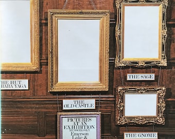 Emerson Lake en Palmer, foto's op een tentoonstelling / vinyl