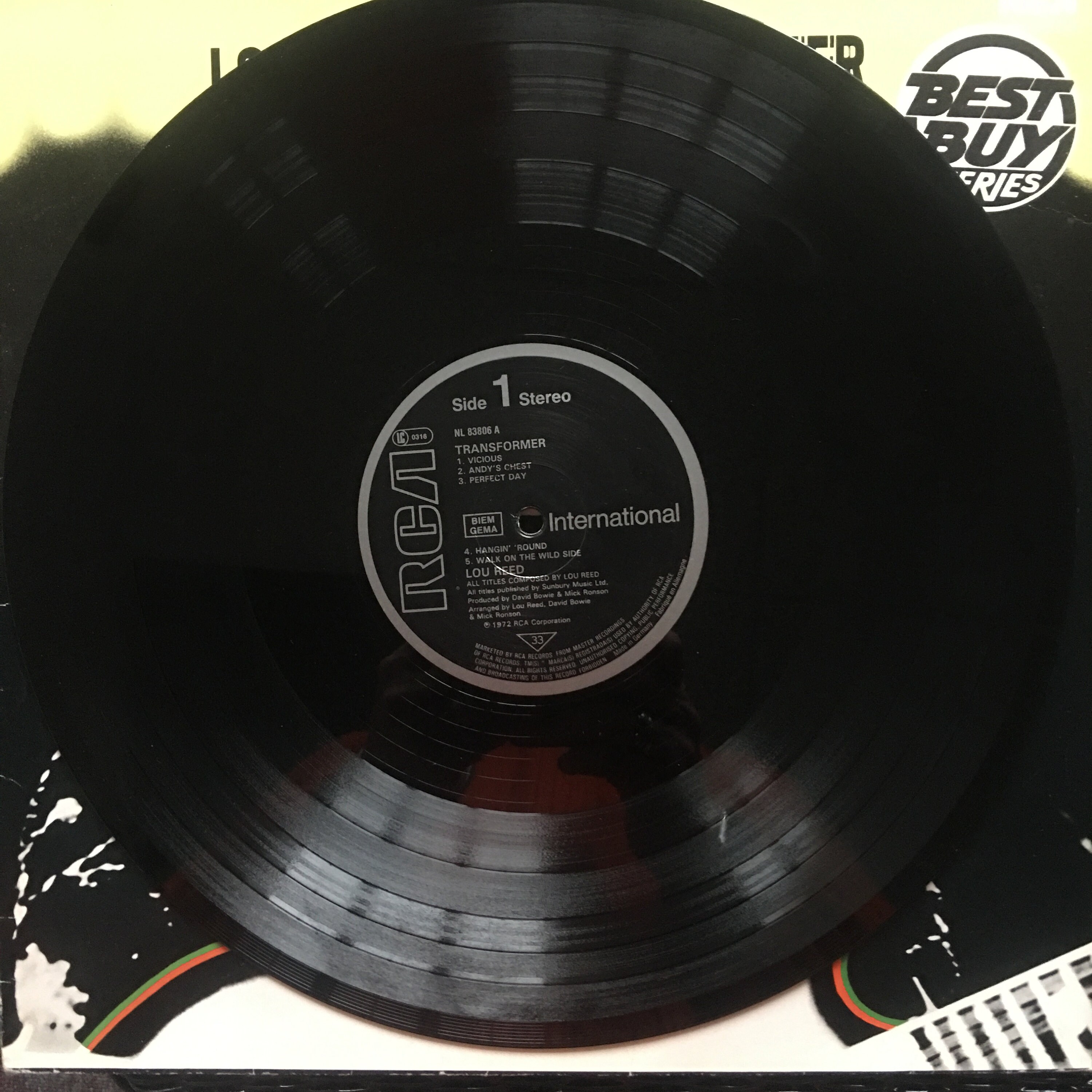 ルー・リード、トランスフォーマー / レコード - Etsy 日本