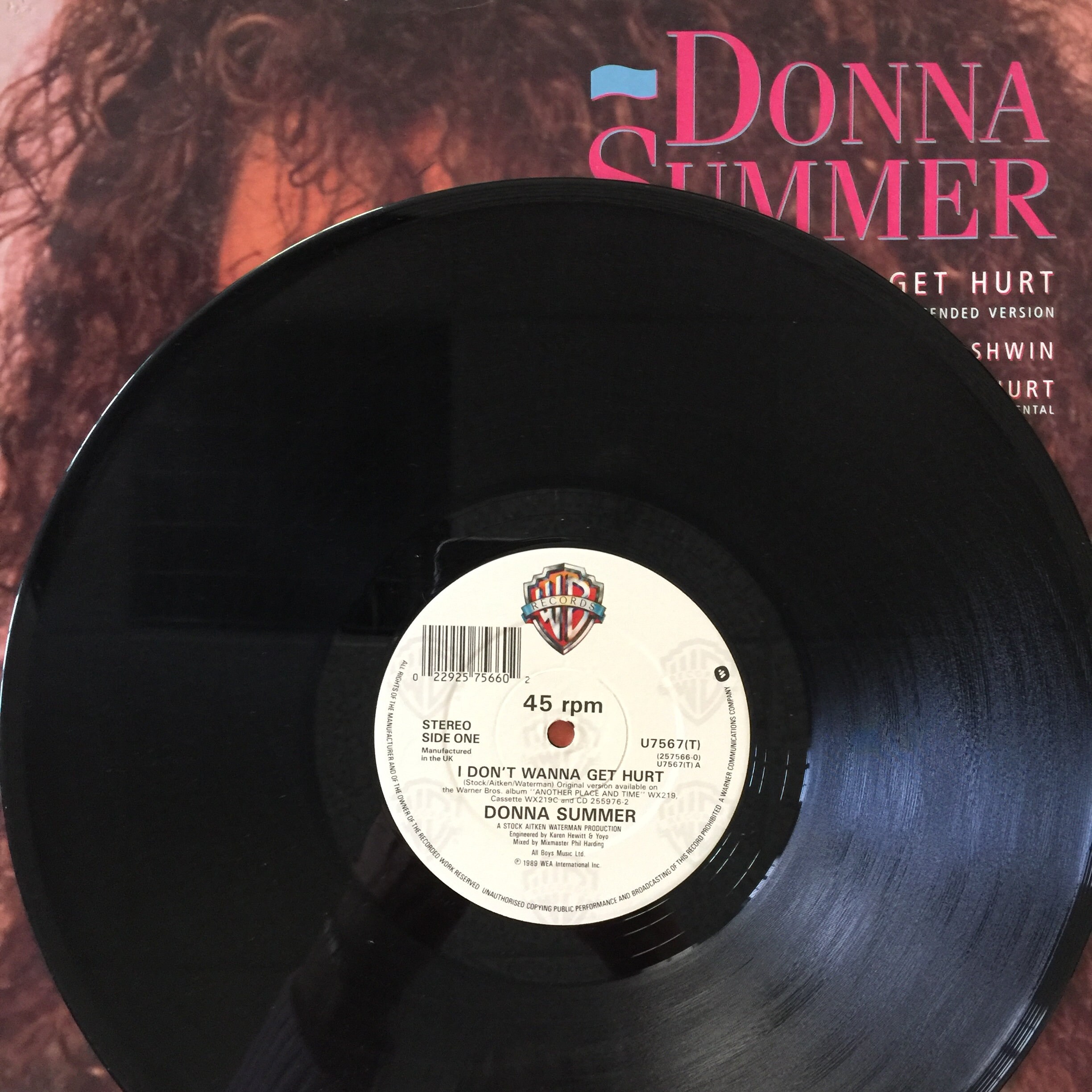 Donna Summer, I Don't Wanna Get Hurt / Vinyl - Etsy